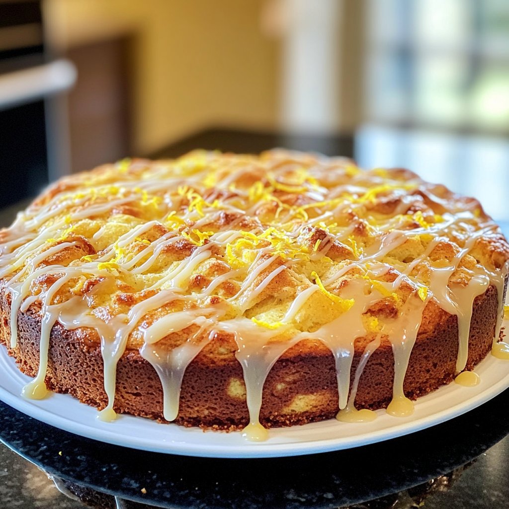 Zitronenkuchen saftig