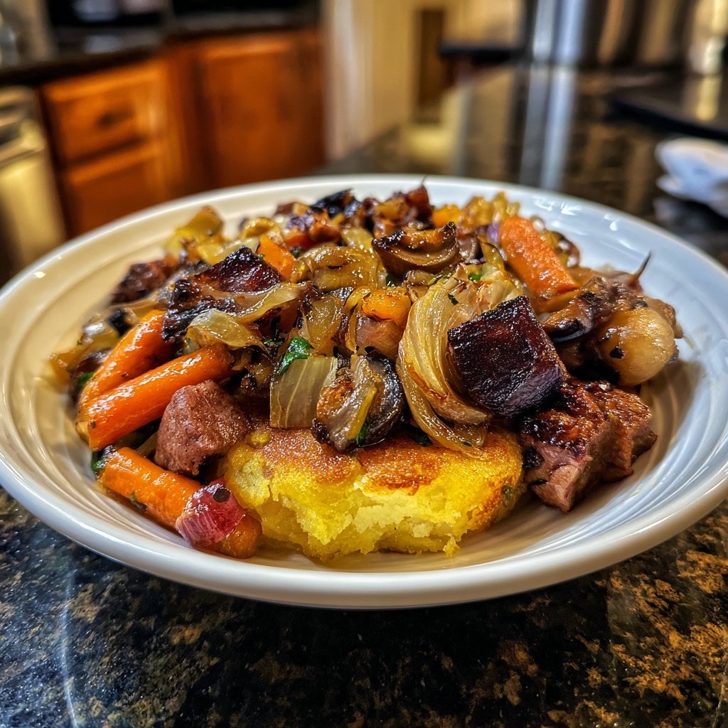 Abendessen aus der Pfanne