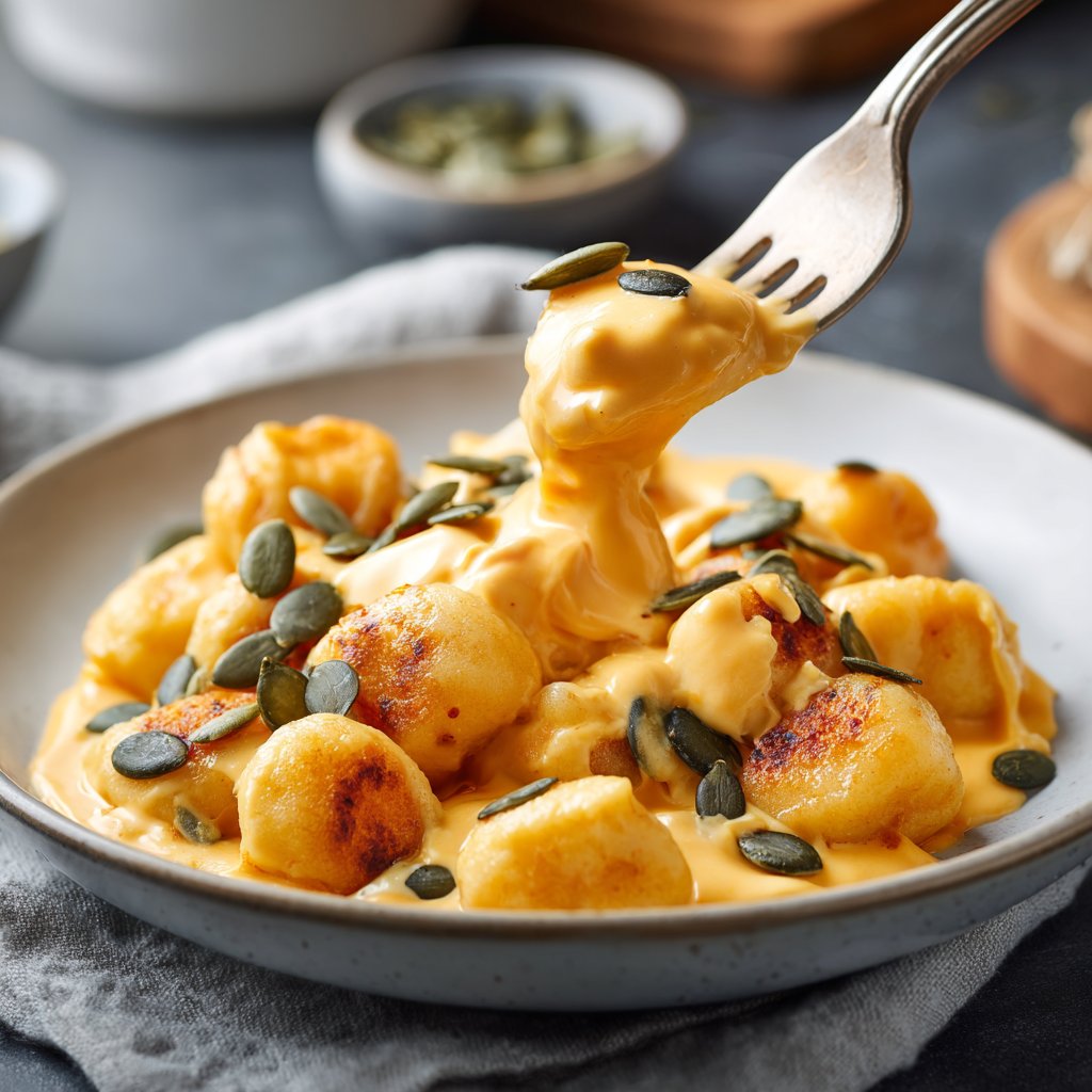 Gnocchi mit Kürbiscreme
