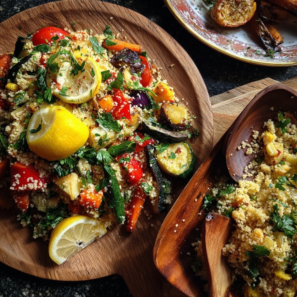 Grill Beilagen Mit Couscous Salat