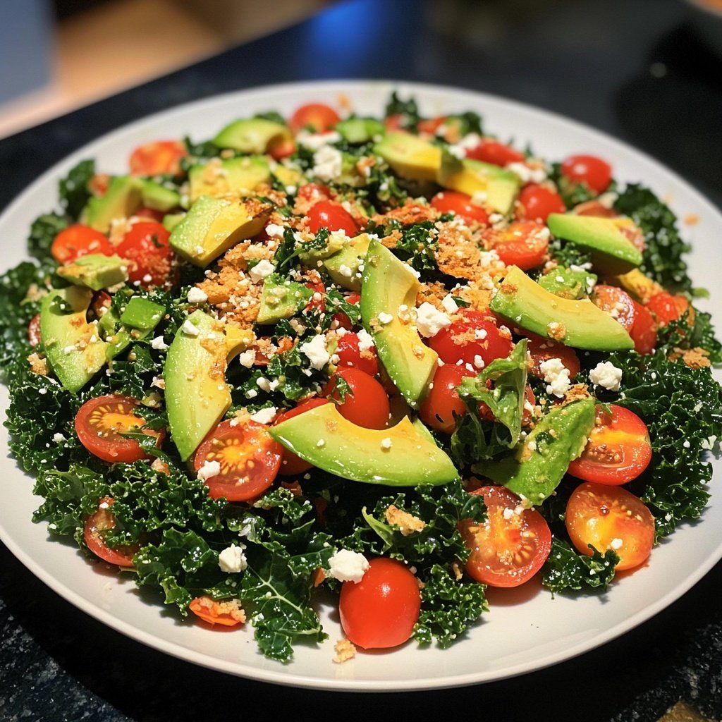 Wholesome Kale Delight – Frischer Salatgenuss