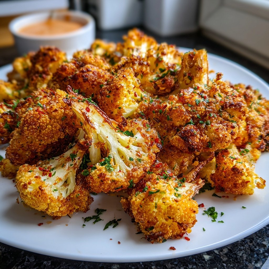 Blumenkohl aus dem Airfryer