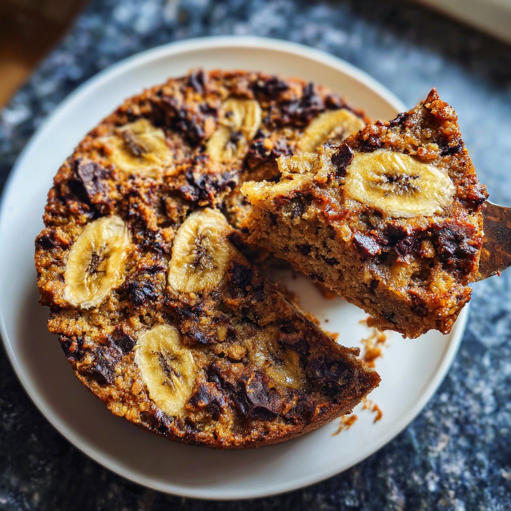 Bananenkuchen mit Mandeln und Kakao