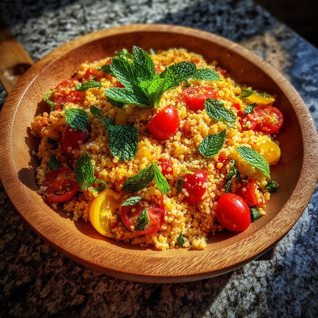 Bulgur Salat Zum Grillen Mit Minze