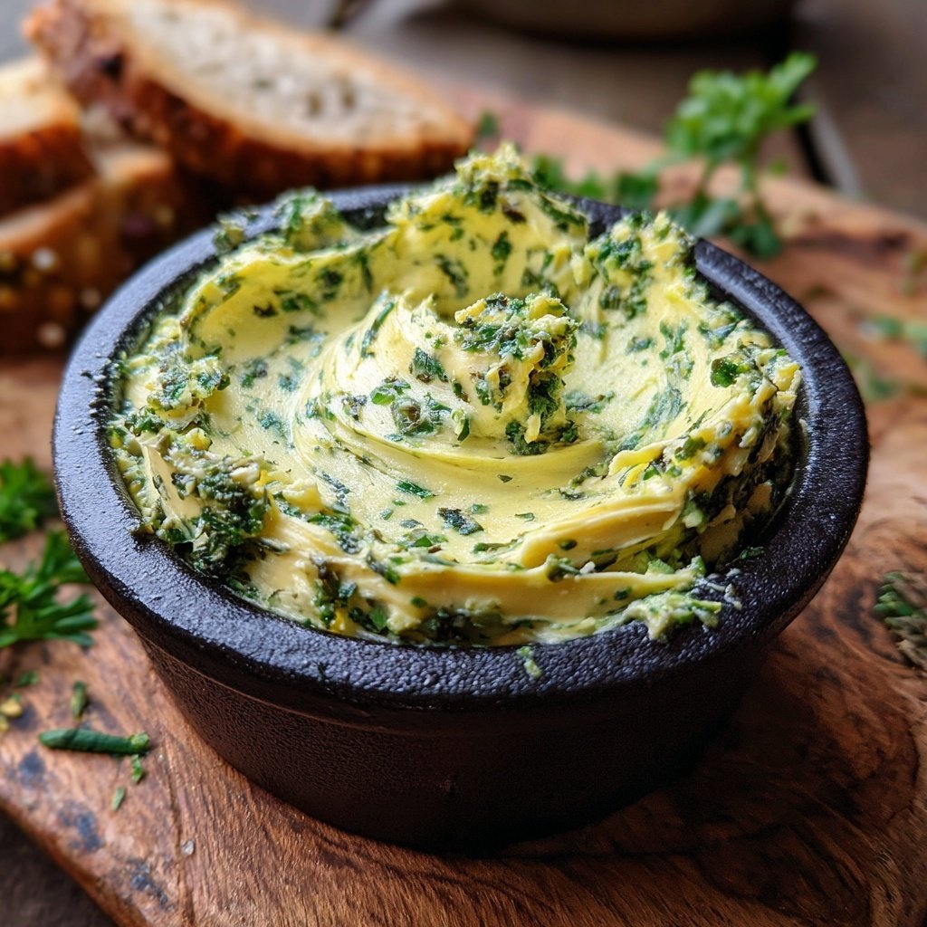 Kräuterbutter Für Gemüse