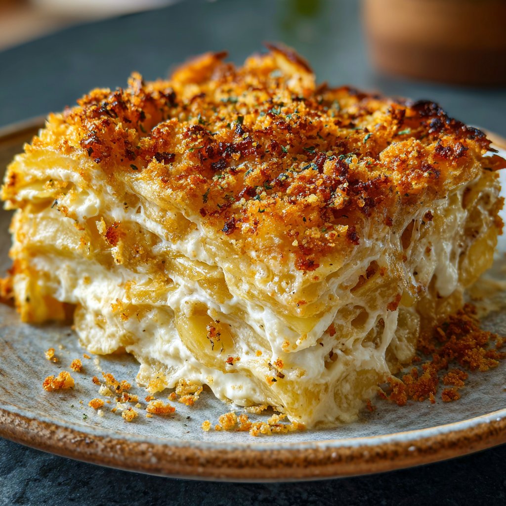 Kartoffelgratin mit Käse